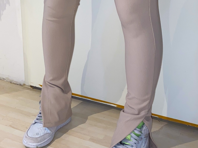 split legging zand