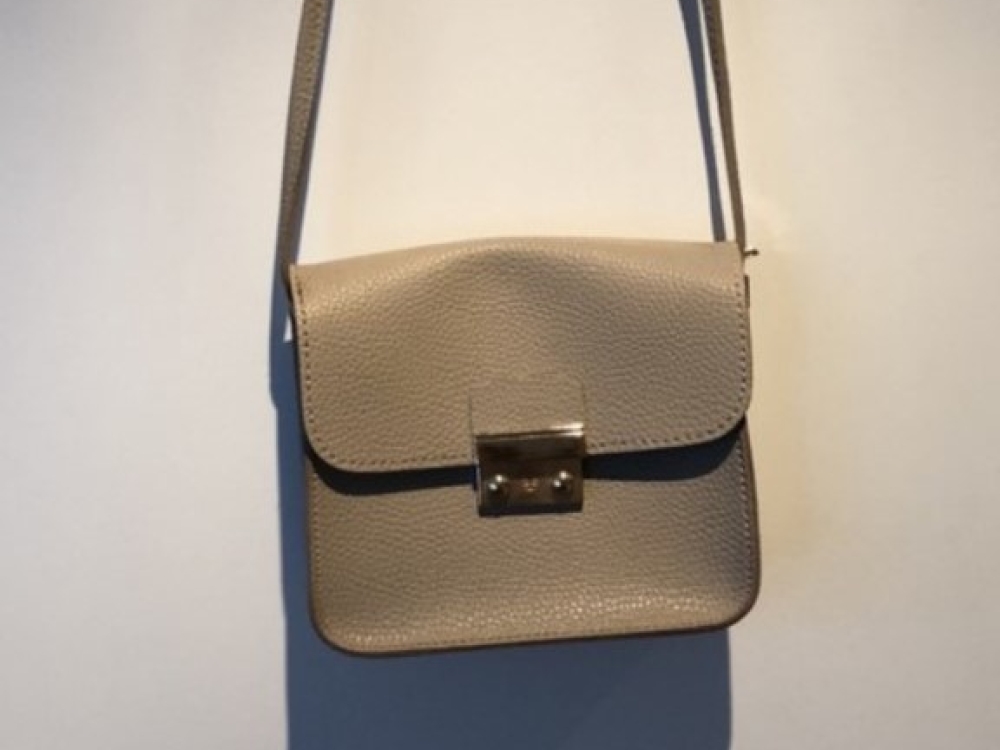 Crossbody bag grijze/beige